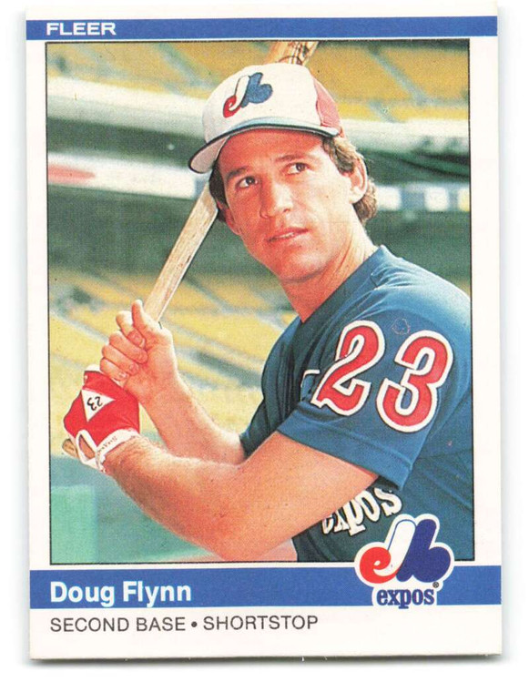 1984 Fleer #274 Doug Flynn VG Montreal Expos 