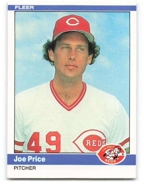 1984 Fleer #479 Joe Price VG Cincinnati Reds 