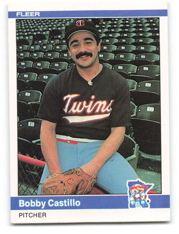 1984 Fleer #559 Bobby Castillo VG Minnesota Twins 