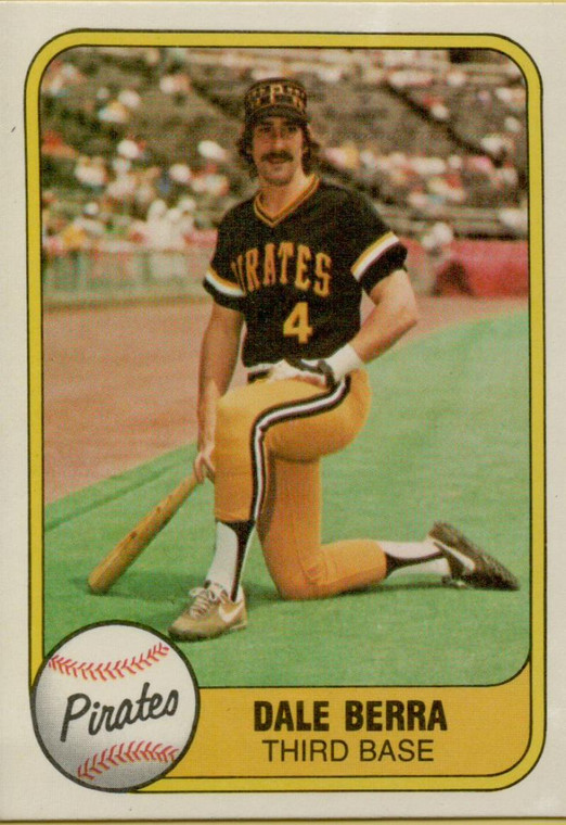 1981 Fleer #369 Dale Berra VG Pittsburgh Pirates 