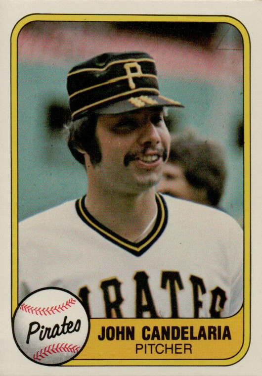 1981 Fleer #375 John Candelaria VG Pittsburgh Pirates 