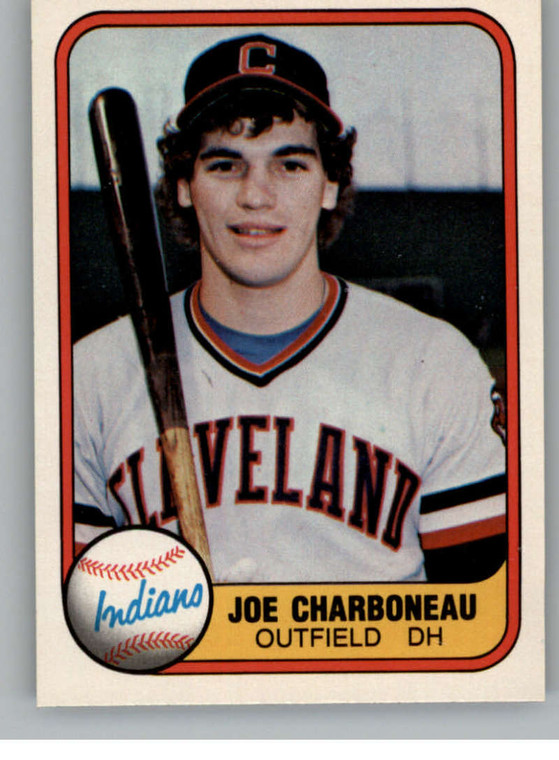 1981 Fleer #397 Joe Charboneau VG RC Rookie Cleveland Indians 