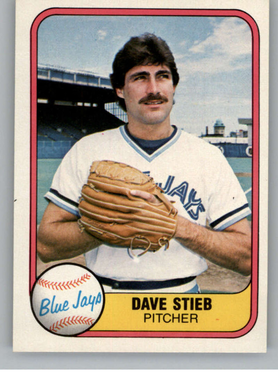 1981 Fleer #414 Dave Stieb VG Toronto Blue Jays 