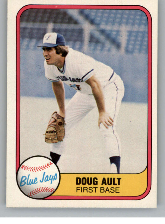 1981 Fleer #424 Doug Ault VG Toronto Blue Jays 