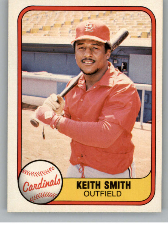 1981 Fleer #534 Keith Smith VG St. Louis Cardinals 
