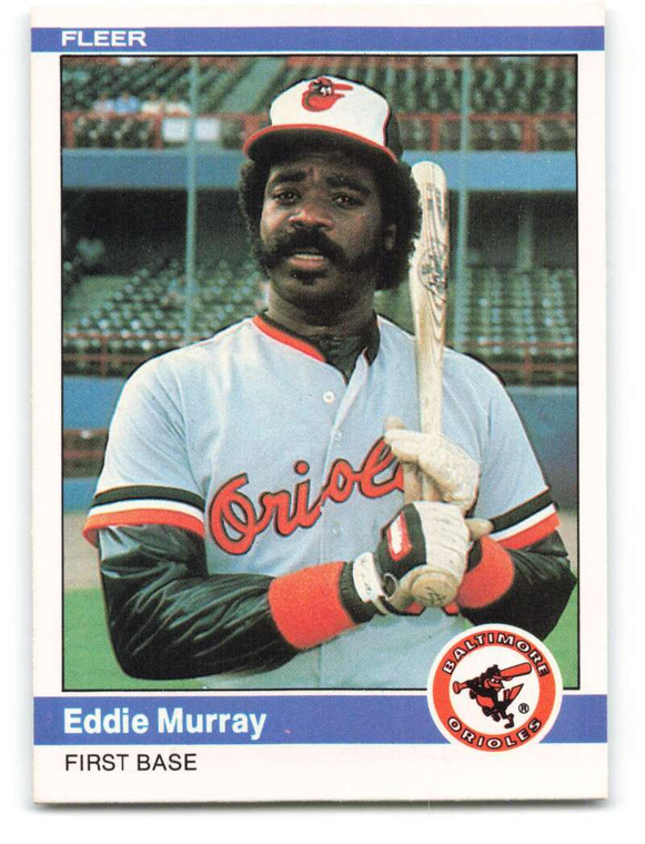 1984 Fleer #14 Eddie Murray VG Baltimore Orioles 