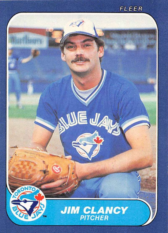 1986 Fleer #56 Jim Clancy VG Toronto Blue Jays 