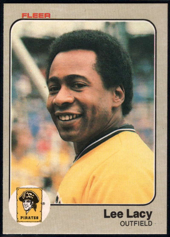 1983 Fleer #308 Lee Lacy VG Pittsburgh Pirates 