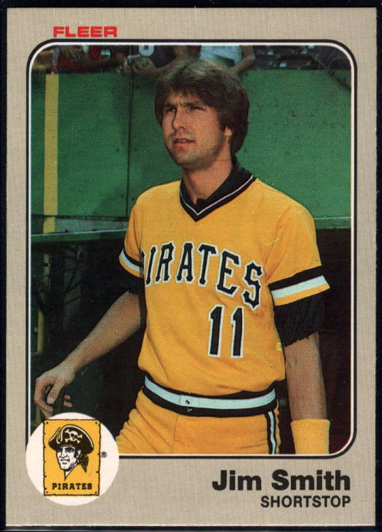 1983 Fleer #323 Jimmy Smith VG Pittsburgh Pirates 