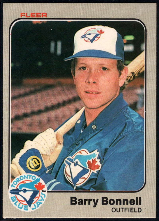 1983 Fleer #425 Barry Bonnell VG Toronto Blue Jays 