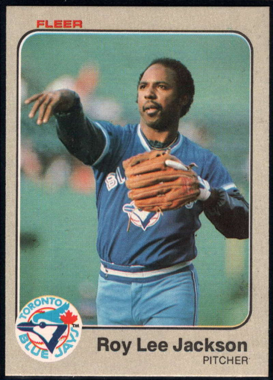1983 Fleer #431 Roy Lee Jackson VG Toronto Blue Jays 