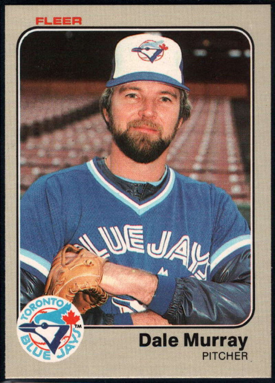 1983 Fleer #437 Dale Murray VG Toronto Blue Jays 
