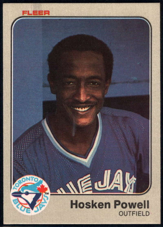 1983 Fleer #440 Hosken Powell VG Toronto Blue Jays 