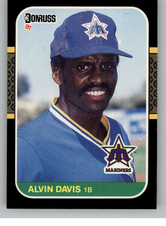 1987 Donruss #75 Alvin Davis VG Seattle Mariners 