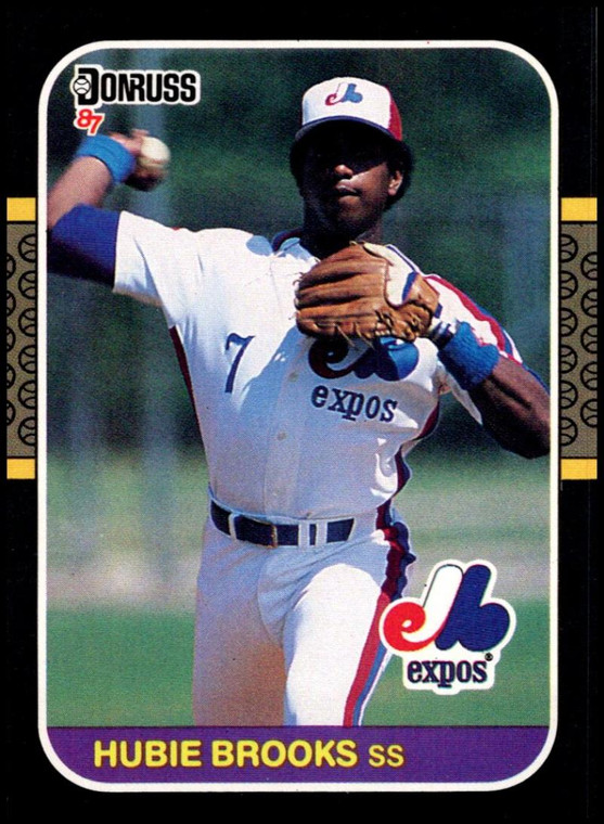 1987 Donruss #88 Hubie Brooks VG Montreal Expos 