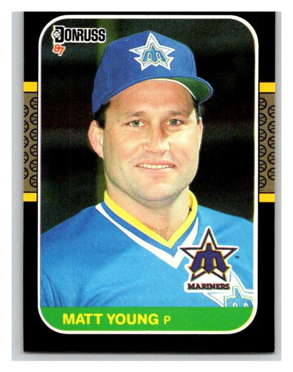 1987 Donruss #193 Matt Young VG Seattle Mariners 