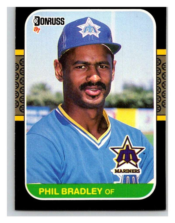 1987 Donruss #270 Phil Bradley VG Seattle Mariners 