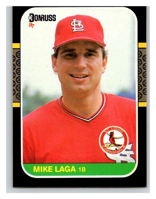 1987 Donruss #293 Mike Laga VG St. Louis Cardinals 