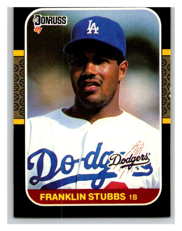 1987 Donruss #299 Franklin Stubbs VG Los Angeles Dodgers 
