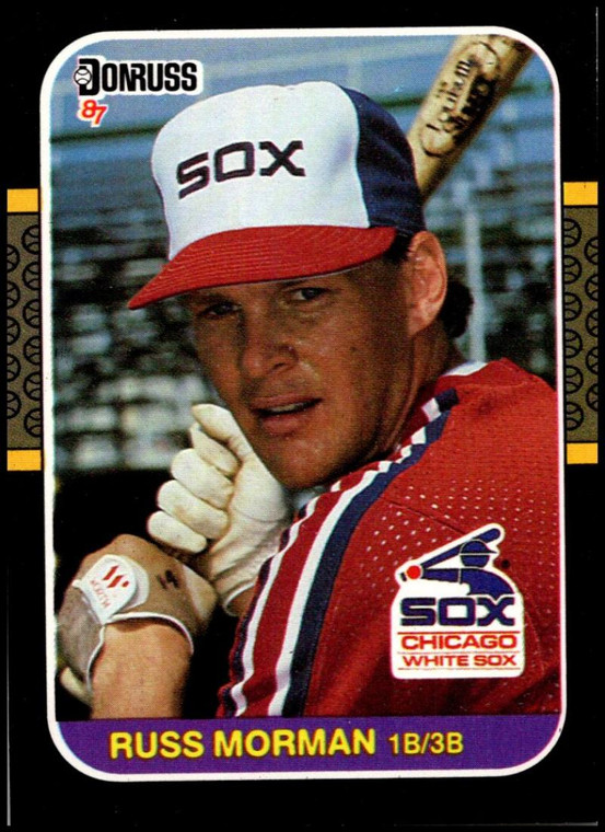 1987 Donruss #306 Russ Morman VG RC Rookie Chicago White Sox 