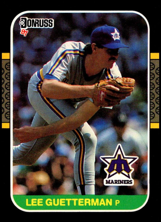 1987 Donruss #322 Lee Guetterman VG RC Rookie Seattle Mariners 