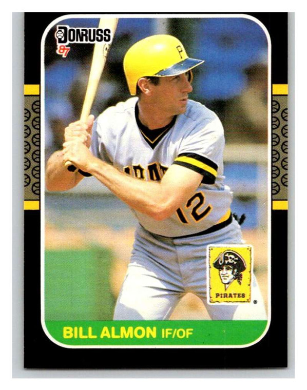 1987 Donruss #326 Bill Almon VG Pittsburgh Pirates 