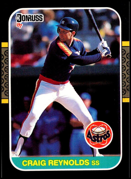 1987 Donruss #384 Craig Reynolds VG Houston Astros 