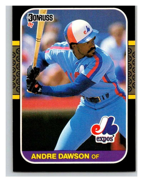 1987 Donruss #458 Andre Dawson VG Montreal Expos 