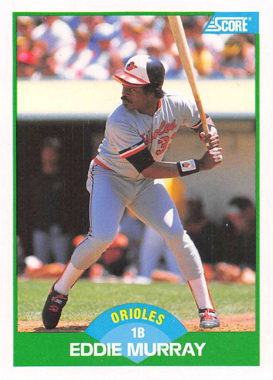 1989 Score #94 Eddie Murray VG Baltimore Orioles 