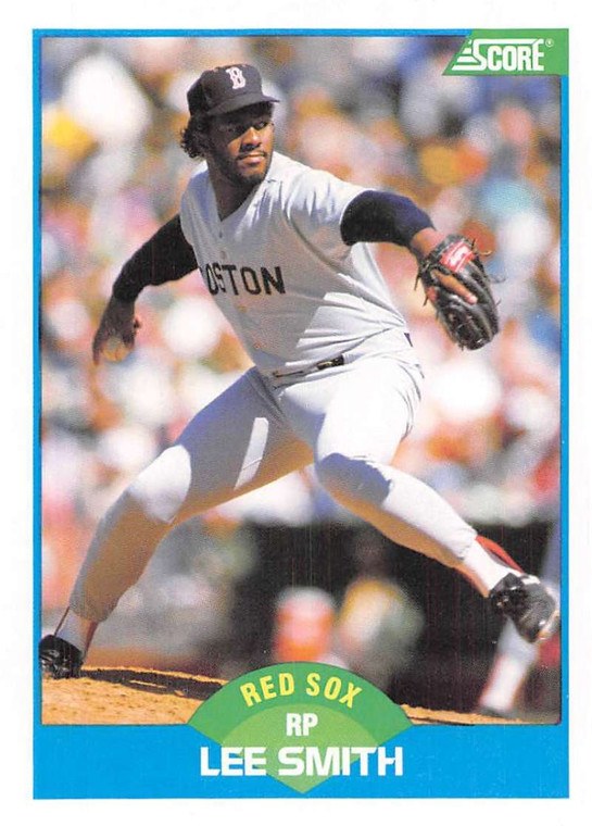 1989 Score #150 Lee Smith VG Boston Red Sox 