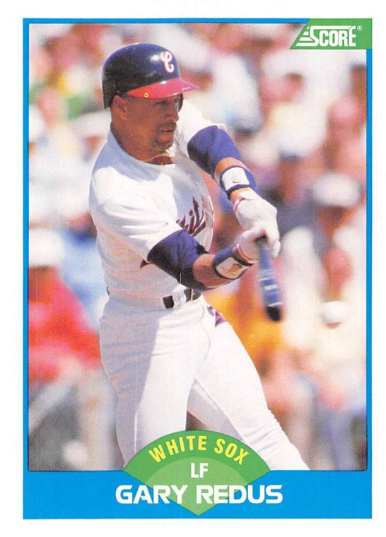 1989 Score #177 Gary Redus VG Chicago White Sox 