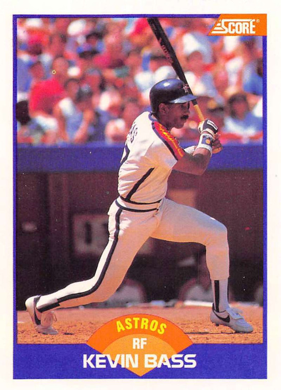 1989 Score #226 Kevin Bass VG Houston Astros 