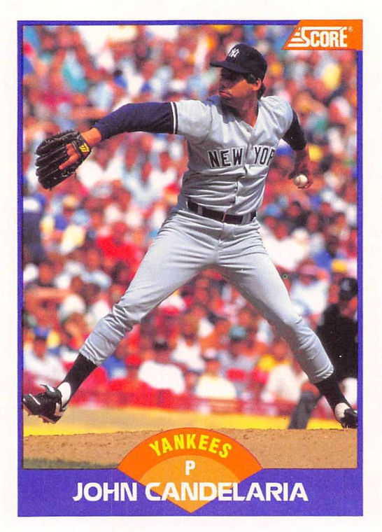 1989 Score #246 John Candelaria VG New York Yankees 