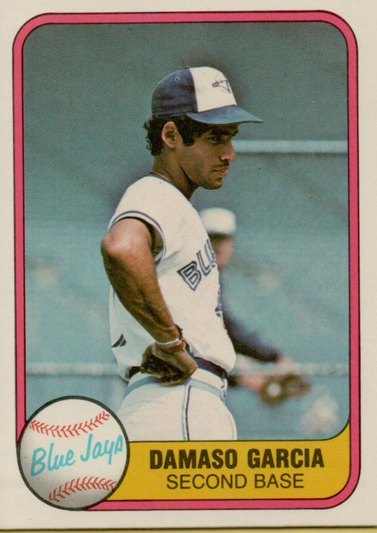 1981 Fleer #415 Damaso Garcia VG RC Rookie Toronto Blue Jays 