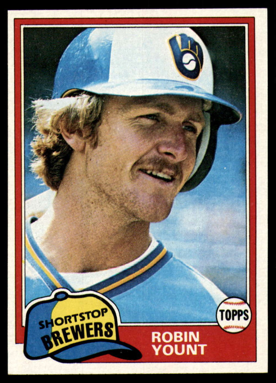 1981 Topps #515 Robin Yount VG Milwaukee Brewers 