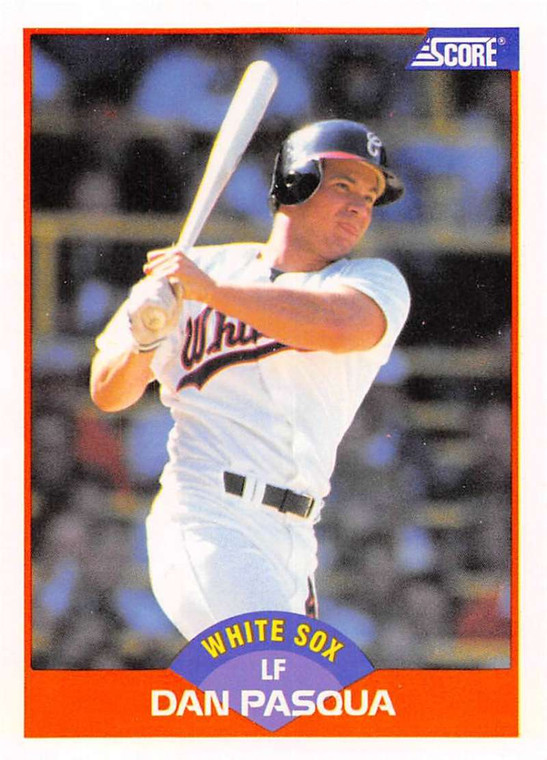 1989 Score #338 Dan Pasqua VG Chicago White Sox 