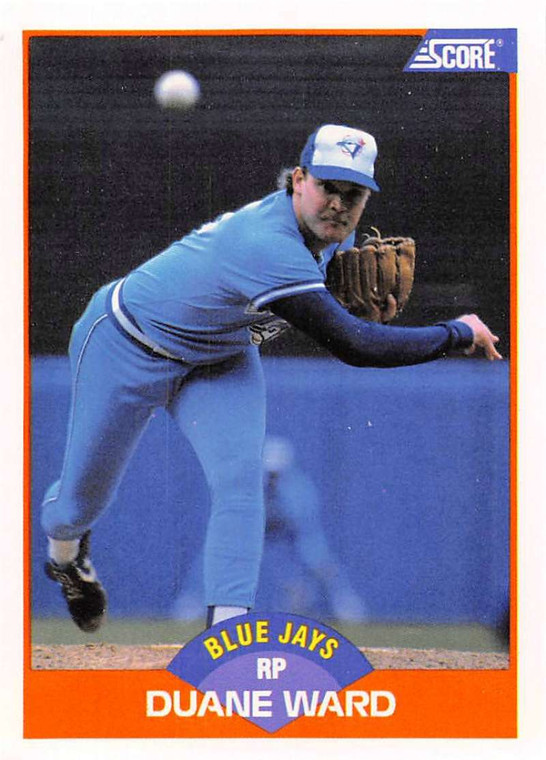 1989 Score #359 Duane Ward VG Toronto Blue Jays 