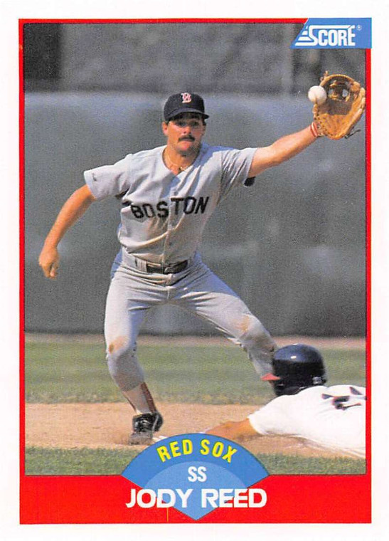 1989 Score #486 Jody Reed VG Boston Red Sox 