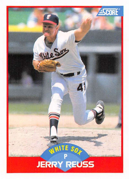 1989 Score #489 Jerry Reuss VG Chicago White Sox 