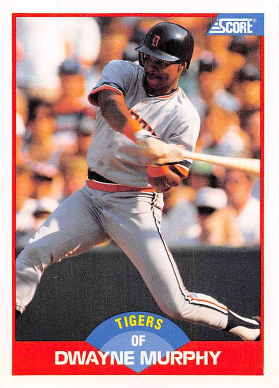 1989 Score #545 Dwayne Murphy VG Detroit Tigers 