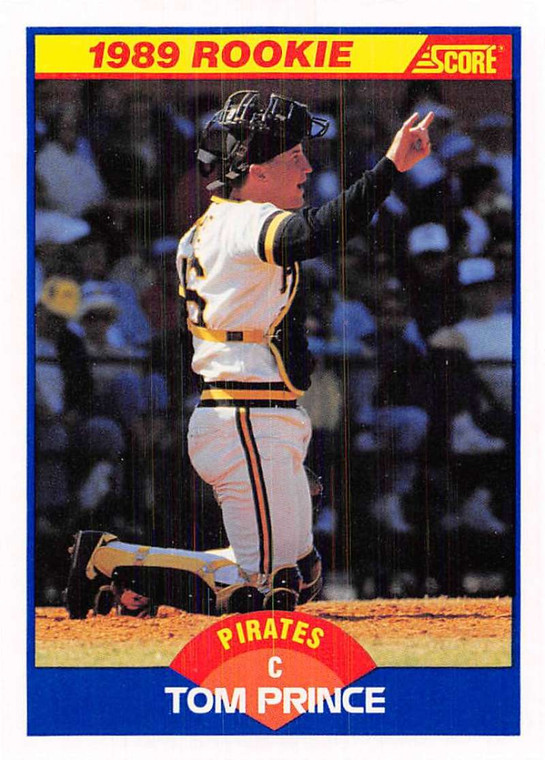 SOLD 35222 1989 Score #626 Tom Prince VG Pittsburgh Pirates 