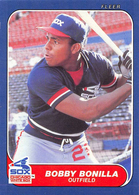1986 Fleer Update #U-15 Bobby Bonilla VG RC Rookie Chicago White Sox 