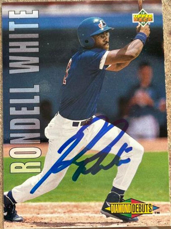 Rondell White Autographed 1993 Upper Deck #510