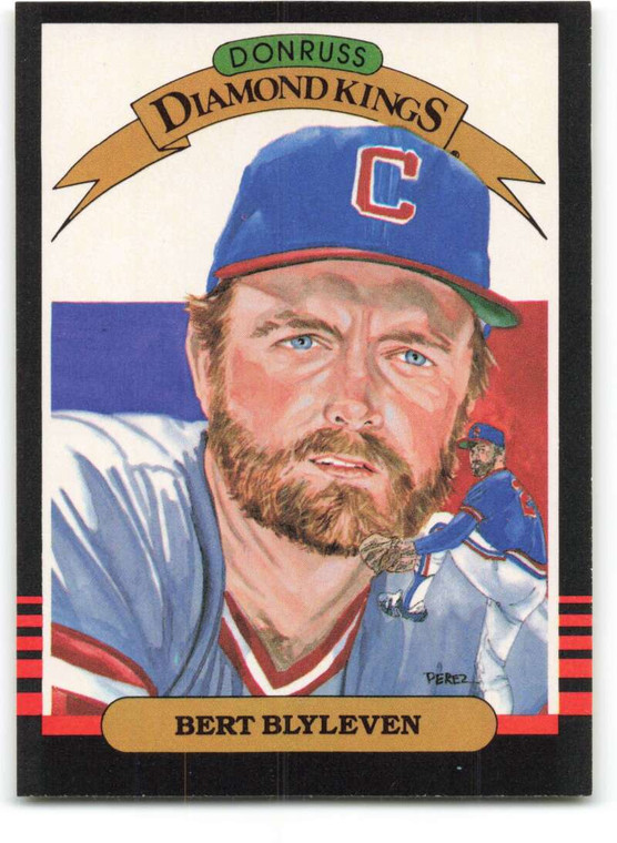 1985 Donruss/Leaf #4 Bert Blyleven DK VG Cleveland Indians 