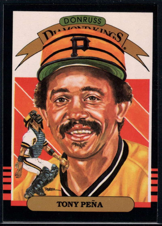1985 Donruss #24 Tony Pena DK VG Pittsburgh Pirates 