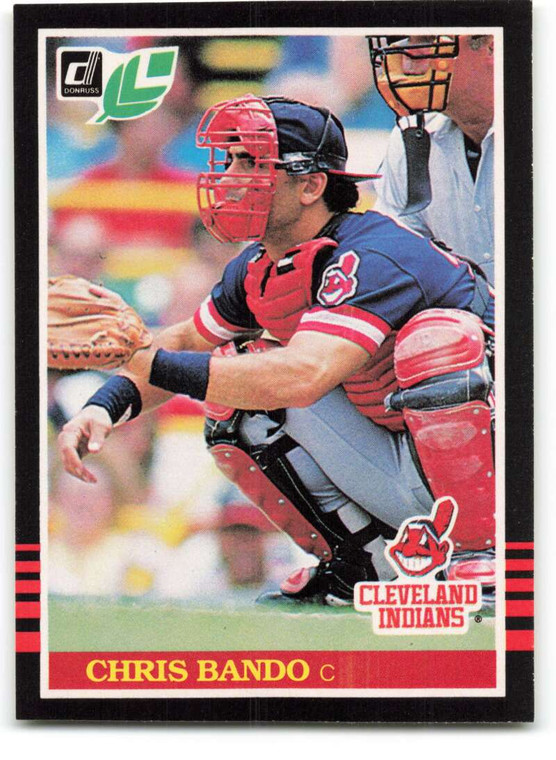 1985 Donruss/Leaf #39 Chris Bando VG Cleveland Indians 