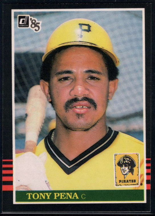 1985 Donruss #64 Tony Pena VG Pittsburgh Pirates 