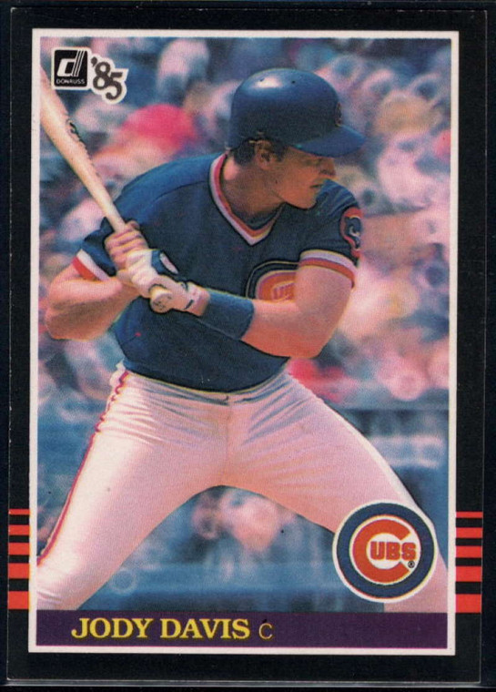 1985 Donruss #76 Jody Davis VG Chicago Cubs 