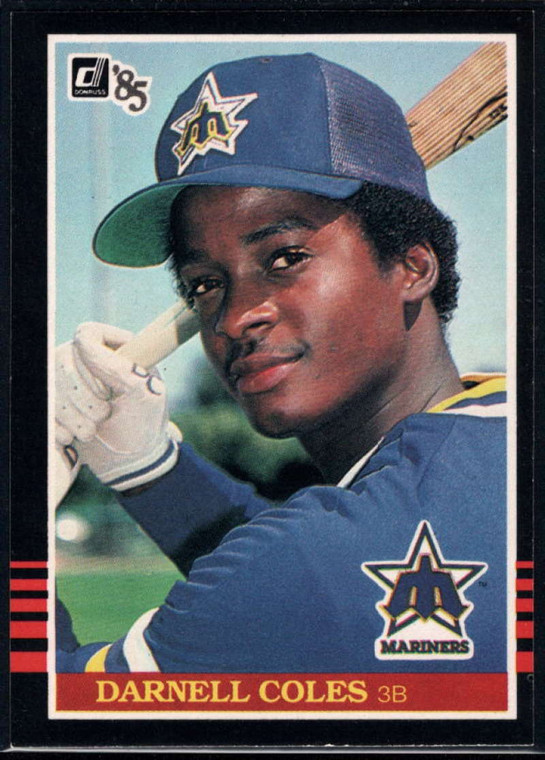 1985 Donruss #118 Darnell Coles VG Seattle Mariners 
