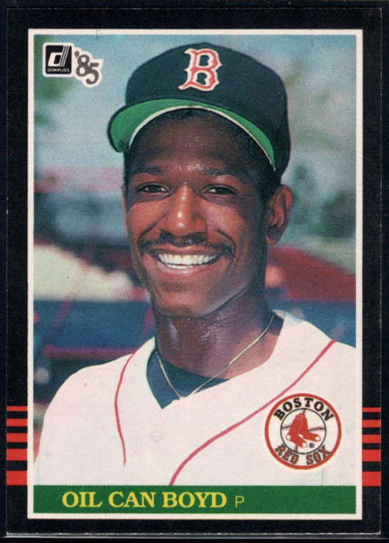 1985 Donruss #151 Oil Can Boyd VG Boston Red Sox 